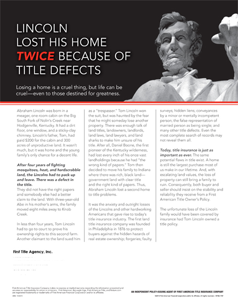 Lincoln-Lost-His-Home-Twice-Because-of-Title-Defects---Alicia